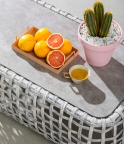 Dehner Flechtlounge Bali, 4-teilig -Gartenmöbel 6705305 WE MO 002 LoungeBaliFinal