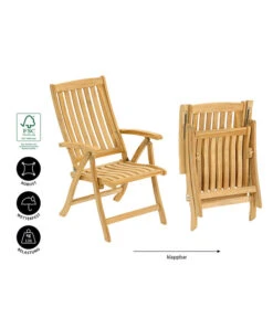 Dehner Klappsessel Havanna 14 Dehner Klappsessel Havanna -Gartenmöbel 6707863 WE IG 001 KLAPPSESSELHAVANNATEAK