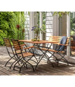 Dehner Klappsessel Tegernsee -Gartenmöbel 6708184 WE MO 003 KlappsesselTegernseeNeu
