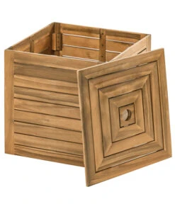 Dehner Schirmbox Macao -Gartenmöbel 6713648 WE FS 002 SchirmboxMacaoNEU