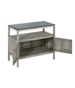 Bestseller -Gartenmöbel 6713705 WE FS 002 SchrankSouthhampton100Grau