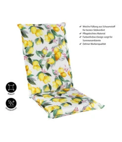 Dehner Hochlehnerpolster Menton, Ca. B50/H6/T120 Cm 6 Dehner Hochlehnerpolster Menton, Ca. B50/H6/T120 Cm -Gartenmöbel 6726137 WE IG 001 NiederlehnerPolsterMenton