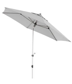 Doppler Sonnenschirm Expert Auto Tilt, Rund, Ca. Ø280 Cm -Gartenmöbel 6738116 WE FS 003 ExpertAutoTilt280hellgrau