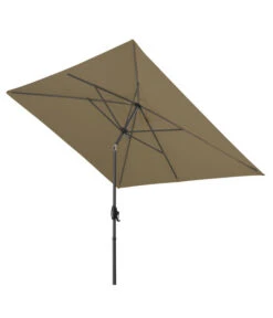 Doppler Kurbelschirm Basic Lift Neo, Rechteckig, Ca. B250/T200 Cm -Gartenmöbel 6739247 WE FS 002 BasicLiftNeo250greige