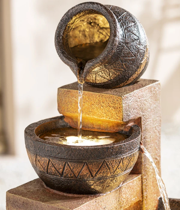 Dehner Polyresin-Gartenbrunnen Monterry, Ca. H117,5 Cm 10 Dehner Polyresin-Gartenbrunnen Monterry, Ca. H117,5 Cm – Bild 8