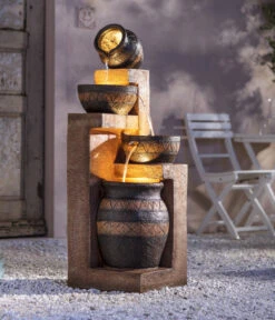 Dehner Polyresin-Gartenbrunnen Monterry, Ca. H117,5 Cm 16 Dehner Polyresin-Gartenbrunnen Monterry, Ca. H117,5 Cm -Gartenmöbel 6742472 WE MO 003 DehnerPolyresinGartenbrunnenMonterryNEU