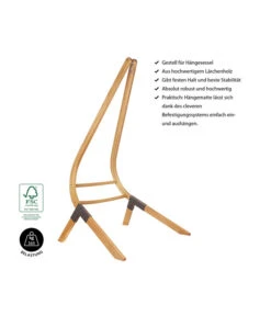 La Siesta Hängesesselgestell Calma Nature -Gartenmöbel 6743306 WE IG 001 HMStaenderCalmaNature