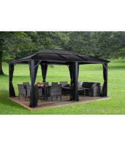 Sojag Pavillon Meridien 12x16, Ca. B485/H270/T365 Cm -Gartenmöbel 6752737 WE MO 001 PavillionMeridien