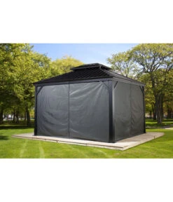 Sojag Vorhang-Set Messina -Gartenmöbel 6752810 WE MO 003 VorhangSetMessina