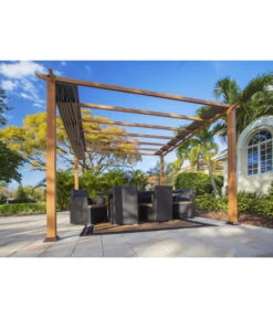 Paragon Pavillon Gazebo Florida 11x11 -Gartenmöbel 6752901 WE MO 004 PergolaFlorida