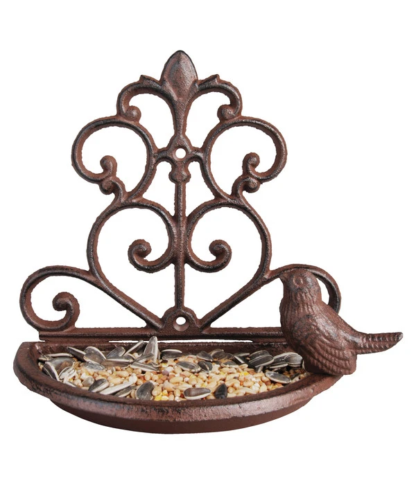 Esschert Design Gusseisen-Wandfutterschale 3 Esschert Design Gusseisen-Wandfutterschale