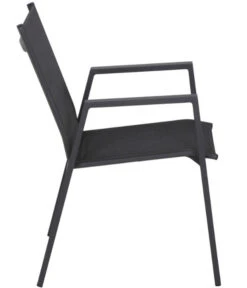 Siena Garden Stapelsessel Savona -Gartenmöbel 6776181 WE FS 005 STAPELSESSEL SAVONA SCHW