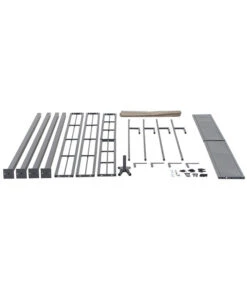 Siena Garden Pavillon BBQ, Ca. B90/H248/T127 Cm -Gartenmöbel 6776280 WE DE 001 PAVILLON BBQ RECHTECKIG