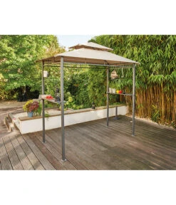 Siena Garden Pavillon BBQ, Ca. B90/H248/T127 Cm -Gartenmöbel 6776280 WE MO 001 PAVILLON BBQ RECHTECKIG