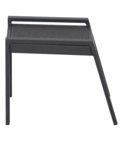 Siena Garden Hocker Savona -Gartenmöbel 6776579 WE FS 003 HOCKER SAVONA ANTHRAZIT SCHWARZ