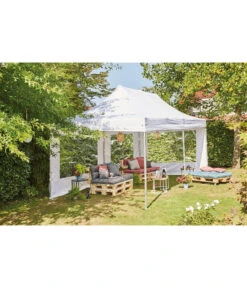 Siena Garden Faltpavillon Pro -Gartenmöbel 6776876 WE MO 001 FALTPAVILLON PRO3X6 WEISS