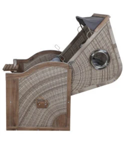 DeVries Strandkorb Greenline 175 -Gartenmöbel 6776900 WE DE 002 PureGreen