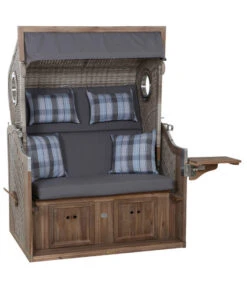 DeVries Strandkorb Greenline 175 -Gartenmöbel 6776900 WE FS 003 PureGreen