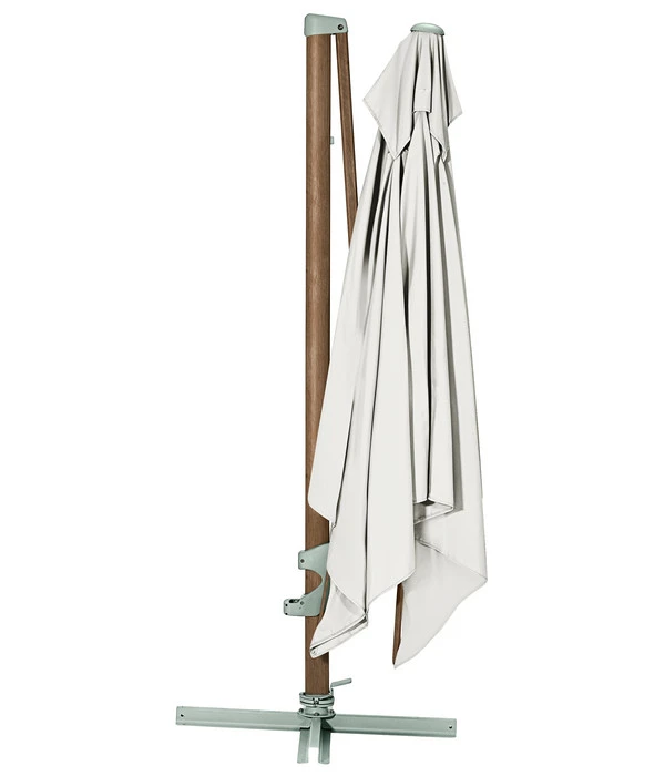 Dehner Ampelschirm Zypern, Holzoptik, Quadratisch, Ca. B300/T300 Cm 4 Dehner Ampelschirm Zypern, Holzoptik, Quadratisch, Ca. B300/T300 Cm – Bild 2