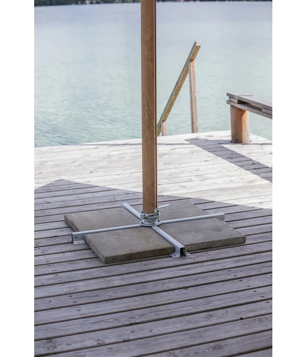 Dehner Ampelschirm Zypern, Holzoptik, Quadratisch, Ca. B300/T300 Cm 11 Dehner Ampelschirm Zypern, Holzoptik, Quadratisch, Ca. B300/T300 Cm – Bild 9