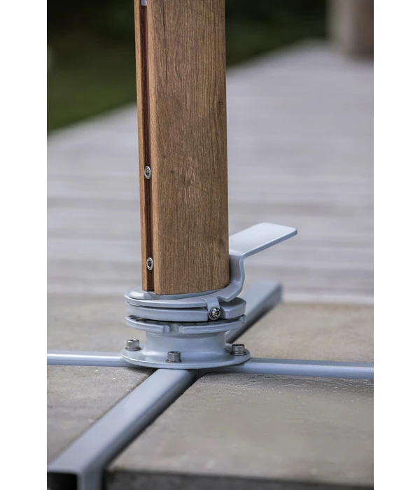 Dehner Ampelschirm Zypern, Holzoptik, Quadratisch, Ca. B300/T300 Cm 12 Dehner Ampelschirm Zypern, Holzoptik, Quadratisch, Ca. B300/T300 Cm – Bild 10