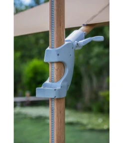 Dehner Ampelschirm Zypern, Holzoptik, Quadratisch, Ca. B300/T300 Cm 25 Dehner Ampelschirm Zypern, Holzoptik, Quadratisch, Ca. B300/T300 Cm -Gartenmöbel 6865562 WE DE 005 AmpelschirmZypernHellbraun