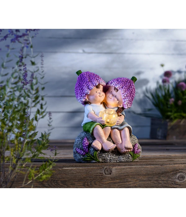 Dehner Solarfigur Tobi Und Kathi, B32/H41/T22 Cm 4 Dehner Solarfigur Tobi Und Kathi, B32/H41/T22 Cm – Bild 2