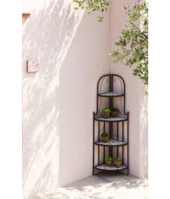 Dehner Mosaik Eckregal Grazia, Ca. B33/H132,5/T33 Cm -Gartenmöbel 6875181 WE MO 002 EckregalMosaikGrazia