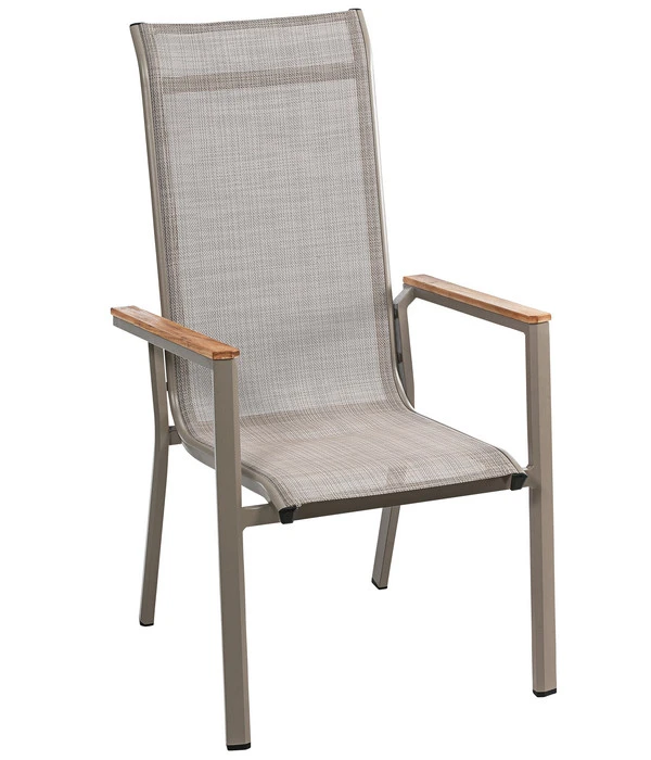 Dehner Stapelstuhl Cleveland, Hellbraun 3 Dehner Stapelstuhl Cleveland, Hellbraun