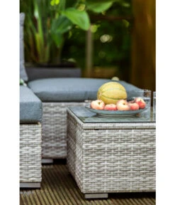 Dehner Balkonset Como, 4-teilig -Gartenmöbel 6894166 WE DE 002 BalkonsetComo