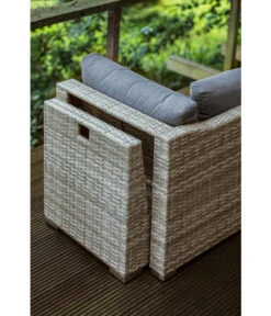 Dehner Balkonset Como, 4-teilig -Gartenmöbel 6894166 WE DE 007 BalkonsetComo