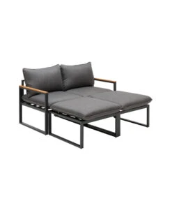 Dehner Balkonset Padua, 5-teilig -Gartenmöbel 6894174 WE FS 002 BalkonsetPadua