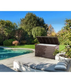 Keter Auflagenbox Ontario, 870 Liter, Ca. B147/H86/T83 Cm -Gartenmöbel 6894919 WE MO 001 AuflagenboxOntario