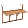 Dehner Balkonhängetisch, Ca. B90/H65/T41,7 Cm -Gartenmöbel 6897748 WE FS 001 DehnerBalkonklapptischMacao