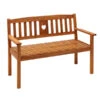 Dehner Bank Heart -Gartenmöbel 6897763 WE FS 001 2SitzerBankHeart