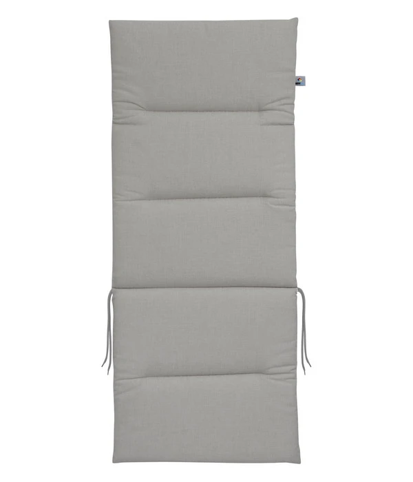 KETTtex Hochlehnerpolster Lindos Hellgrau, Ca. B120/H4/T50 Cm 4 KETTtex Hochlehnerpolster Lindos Hellgrau, Ca. B120/H4/T50 Cm – Bild 2