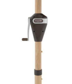 Doppler Sonnenschirm Aluwood Ultra, Rechteckig, Ca. B210/T140 Cm -Gartenmöbel 6910426 WE DE 001 AluWoodAutoTiltUltra210x140Greige