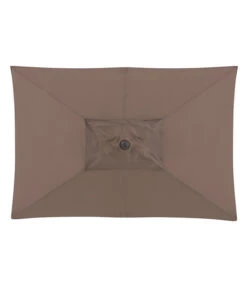 Doppler Sonnenschirm Aluwood Ultra, Rechteckig, Ca. B210/T140 Cm -Gartenmöbel 6910426 WE DE 002 AluWoodAutoTiltUltra210x140Greige