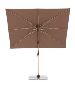 Doppler Pendelschirm Aluwood, Rechteckig, Ca. B300/T220 Cm 19 Doppler Pendelschirm Aluwood, Rechteckig, Ca. B300/T220 Cm -Gartenmöbel 6910525 WE FS 004 PendelschirmAluWoodGreige