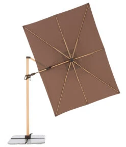 Doppler Pendelschirm Aluwood, Rechteckig, Ca. B300/T220 Cm 25 Doppler Pendelschirm Aluwood, Rechteckig, Ca. B300/T220 Cm -Gartenmöbel 6910525 WE FS 010 PendelschirmAluWoodGreige