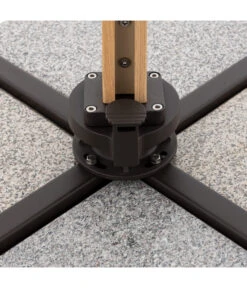 Doppler Pendelschirm Aluwood XL, Rechteckig, Ca. B400/T300 Cm -Gartenmöbel 6910533 6910541 6910558 WE DE 001 PendelschirmAluWood