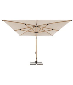 Doppler Pendelschirm Aluwood XL, Rechteckig, Ca. B400/T300 Cm -Gartenmöbel 6910533 WE FS 003 PendelschirmAluWoodXL400x300Esche