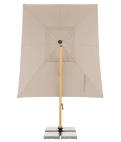 Doppler Pendelschirm Aluwood XL, Rechteckig, Ca. B400/T300 Cm -Gartenmöbel 6910533 WE FS 006 PendelschirmAluWoodXL400x300Esche