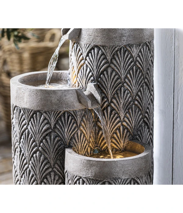 Dehner Polyresin-Gartenbrunnen Palermo, Ca. H66 Cm 9 Dehner Polyresin-Gartenbrunnen Palermo, Ca. H66 Cm – Bild 7