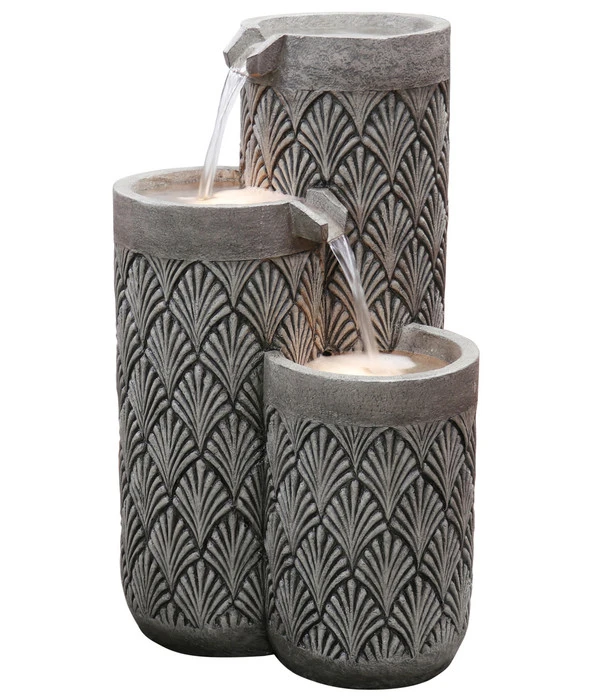 Dehner Polyresin-Gartenbrunnen Palermo, Ca. H66 Cm 4 Dehner Polyresin-Gartenbrunnen Palermo, Ca. H66 Cm – Bild 2