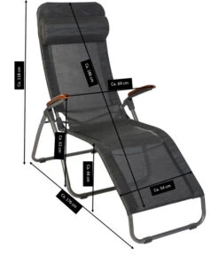 Sungörl Bäderliege Dreamliner Amazing Deluxe, Ca. B69/H118/T176 Cm -Gartenmöbel 6935183 WE DE 001 BaederliegeDEamlAmazing