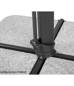 Schneider Ampelschirm Rhodos Smart, Quadratisch, Ca. B300/T300 Cm -Gartenmöbel 6953384 WE DE 006 SchneiderAmpelschirmRhodosSmartnatur