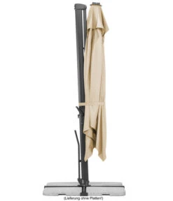 Schneider Ampelschirm Rhodos Smart, Quadratisch, Ca. B300/T300 Cm -Gartenmöbel 6953384 WE FS 004 SchneiderAmpelschirmRhodosSmartnatur