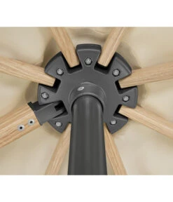 Schneider Ampelschirm Rhodos Twist Woody, Quadratisch, Ca. B300/T300 Cm -Gartenmöbel 6953467 WE DE 002 SchneiderAmpelschirmRhodosTwistWoodynatur