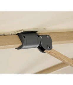 Schneider Ampelschirm Rhodos Twist Woody, Quadratisch, Ca. B300/T300 Cm -Gartenmöbel 6953467 WE DE 003 SchneiderAmpelschirmRhodosTwistWoodynatur